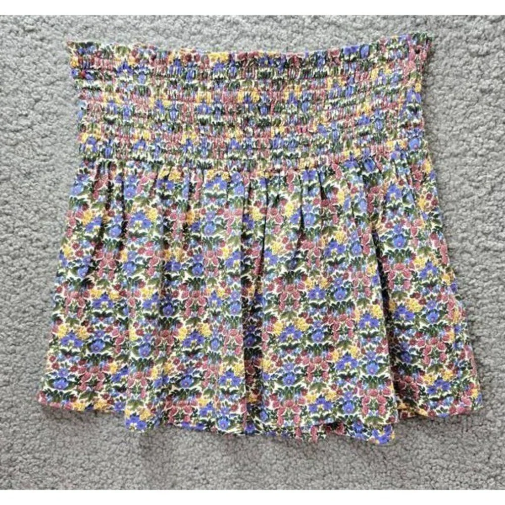 Polo Ralph Lauren Floral Smocked Top and Skirt Set Girls' M(8-10) Madison Multi